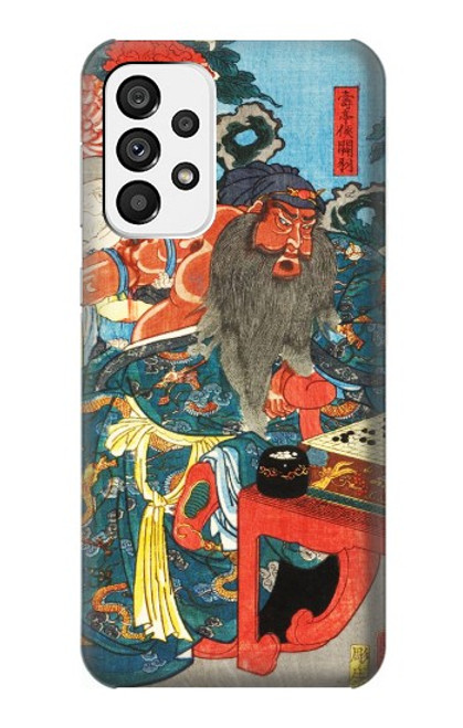 W1826 Utagawa Kuniyoshi Guan Yu Hard Case and Leather Flip Case For Samsung Galaxy A73 5G