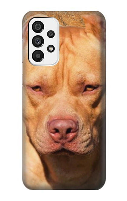 W2903 American Pitbull Dog Hard Case and Leather Flip Case For Samsung Galaxy A73 5G