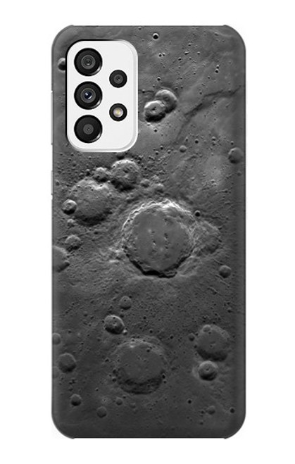 W2946 Moon Surface Hard Case and Leather Flip Case For Samsung Galaxy A73 5G