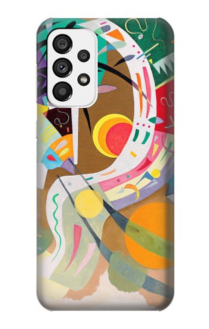 W3346 Vasily Kandinsky Guggenheim Hard Case and Leather Flip Case For Samsung Galaxy A73 5G