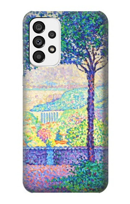 W3349 Paul Signac Terrace of Meudon Hard Case and Leather Flip Case For Samsung Galaxy A73 5G