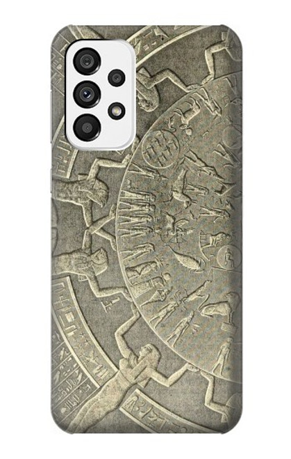 W3396 Dendera Zodiac Ancient Egypt Hard Case and Leather Flip Case For Samsung Galaxy A73 5G