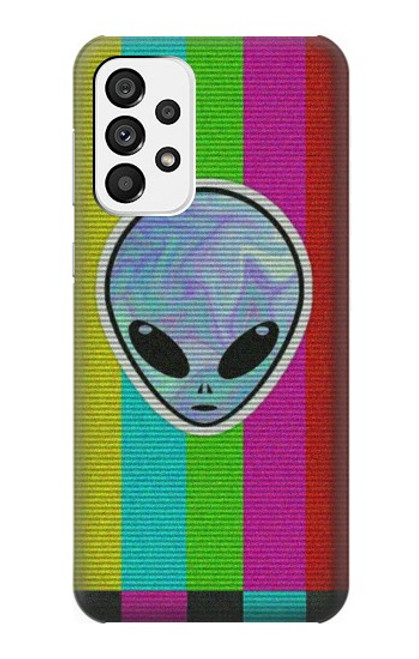 W3437 Alien No Signal Hard Case and Leather Flip Case For Samsung Galaxy A73 5G