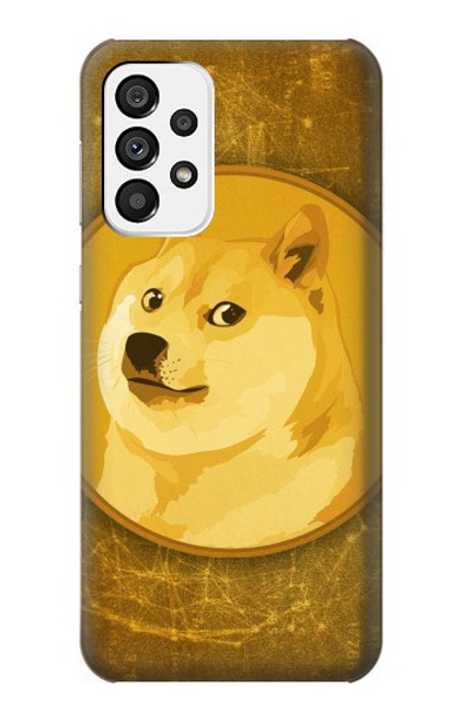 W3826 Dogecoin Shiba Hard Case and Leather Flip Case For Samsung Galaxy A73 5G