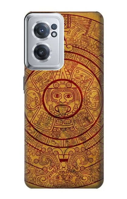 W0692 Mayan Calendar Hard Case and Leather Flip Case For OnePlus Nord CE 2 5G