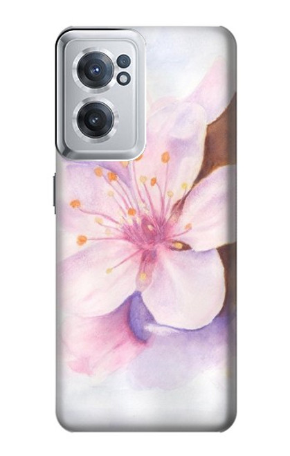 W1415 Sakura Blossom Art Hard Case and Leather Flip Case For OnePlus Nord CE 2 5G