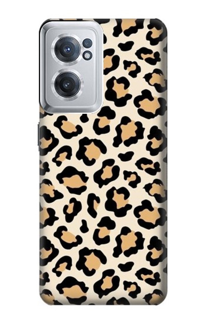 W3374 Fashionable Leopard Seamless Pattern Hard Case and Leather Flip Case For OnePlus Nord CE 2 5G