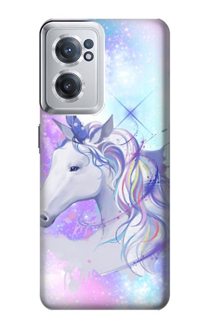 W3375 Unicorn Hard Case and Leather Flip Case For OnePlus Nord CE 2 5G