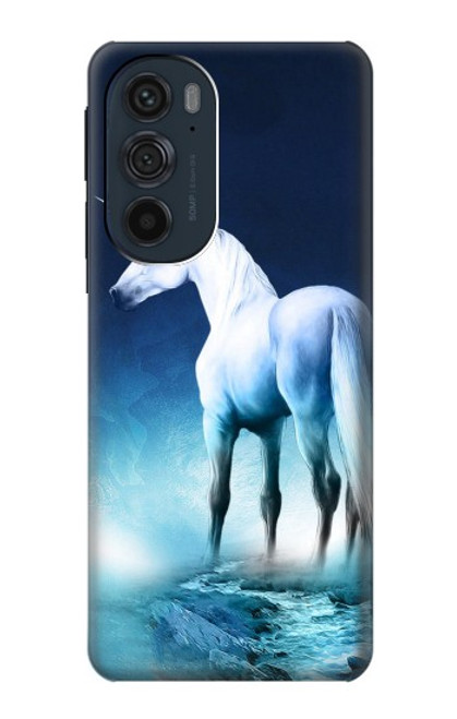 W1130 Unicorn Horse Hard Case and Leather Flip Case For Motorola Edge 30 Pro