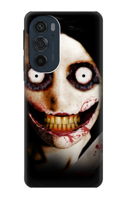 W1344 Jeff the Killer Hard Case and Leather Flip Case For Motorola Edge 30 Pro