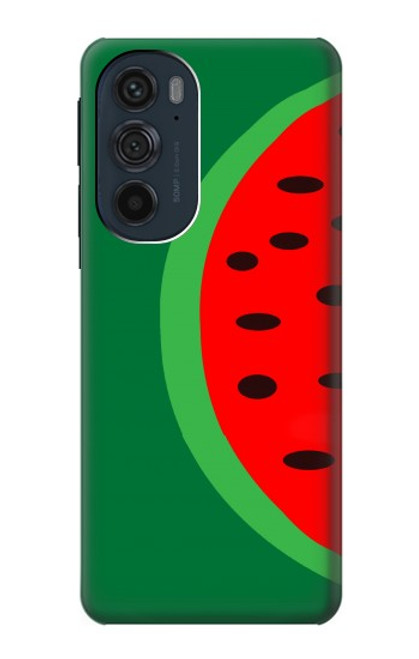 W2383 Watermelon Hard Case and Leather Flip Case For Motorola Edge 30 Pro