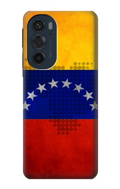 W2974 Venezuela Football Soccer Hard Case and Leather Flip Case For Motorola Edge 30 Pro