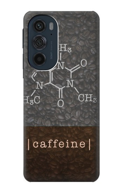 W3475 Caffeine Molecular Hard Case and Leather Flip Case For Motorola Edge 30 Pro