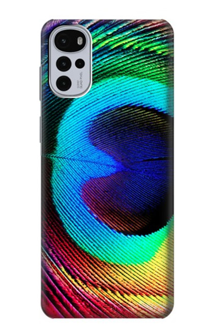 W0511 Peacock Hard Case and Leather Flip Case For Motorola Moto G22