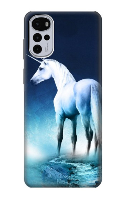 W1130 Unicorn Horse Hard Case and Leather Flip Case For Motorola Moto G22