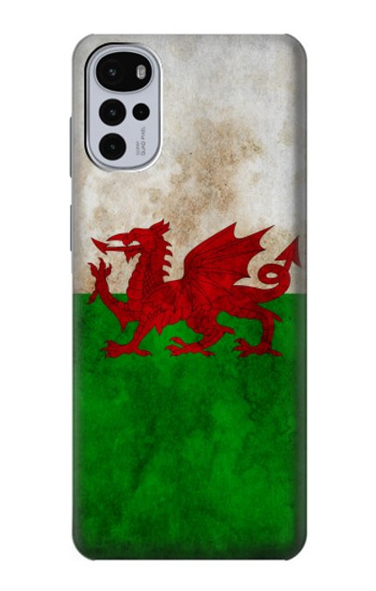 W2976 Wales Football Soccer Flag Hard Case and Leather Flip Case For Motorola Moto G22