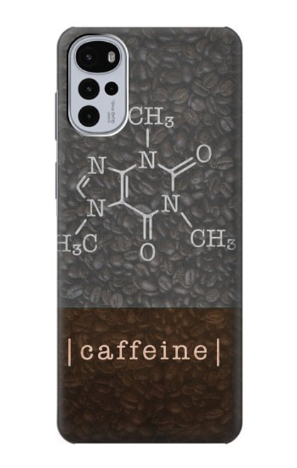 W3475 Caffeine Molecular Hard Case and Leather Flip Case For Motorola Moto G22