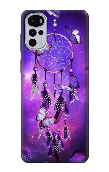 W3685 Dream Catcher Hard Case and Leather Flip Case For Motorola Moto G22