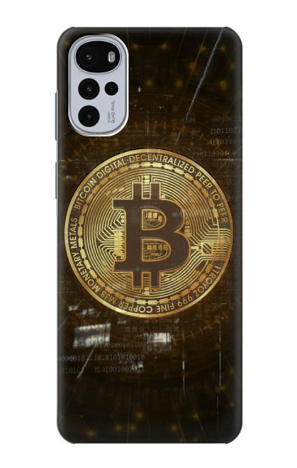 W3798 Cryptocurrency Bitcoin Hard Case and Leather Flip Case For Motorola Moto G22