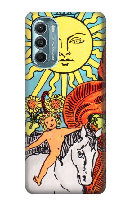 W0565 Tarot Sun Hard Case and Leather Flip Case For Motorola Moto G Stylus 5G (2022)