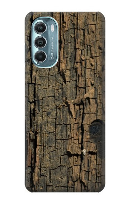 W0598 Wood Graphic Printed Hard Case and Leather Flip Case For Motorola Moto G Stylus 5G (2022)