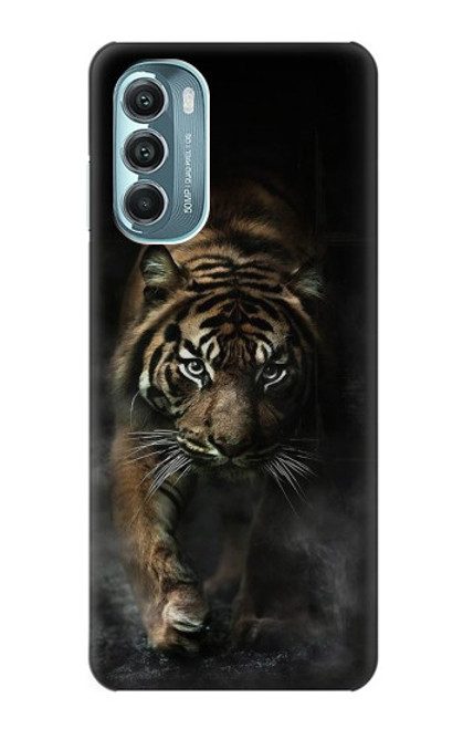 W0877 Bengal Tiger Hard Case and Leather Flip Case For Motorola Moto G Stylus 5G (2022)