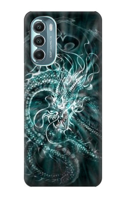 W1006 Digital Chinese Dragon Hard Case and Leather Flip Case For Motorola Moto G Stylus 5G (2022)