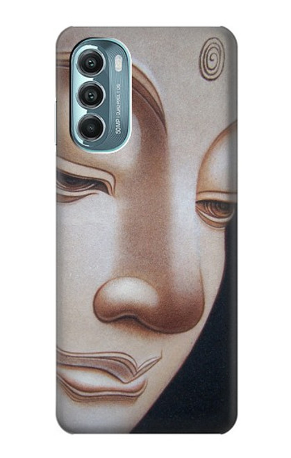 W1255 Buddha Face Hard Case and Leather Flip Case For Motorola Moto G Stylus 5G (2022)