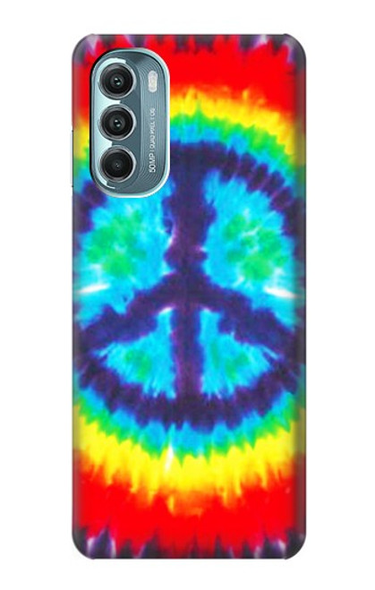 W1870 Tie Dye Peace Hard Case and Leather Flip Case For Motorola Moto G Stylus 5G (2022)