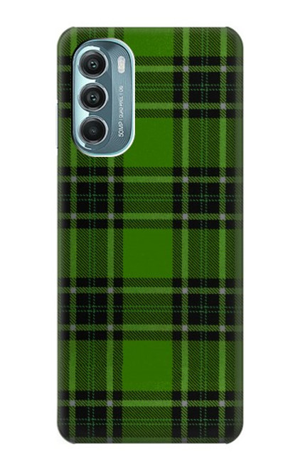 W2373 Tartan Green Pattern Hard Case and Leather Flip Case For Motorola Moto G Stylus 5G (2022)