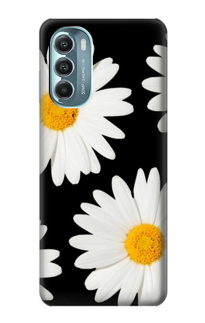 W2477 Daisy flower Hard Case and Leather Flip Case For Motorola Moto G Stylus 5G (2022)