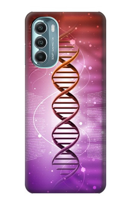 W2573 Dna Genetic Code Hard Case and Leather Flip Case For Motorola Moto G Stylus 5G (2022)