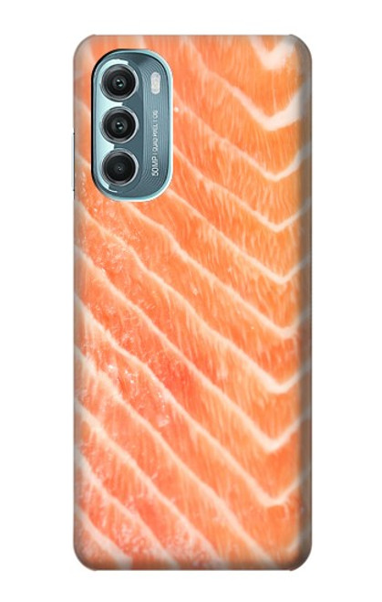 W2700 Salmon Fish Graphic Hard Case and Leather Flip Case For Motorola Moto G Stylus 5G (2022)