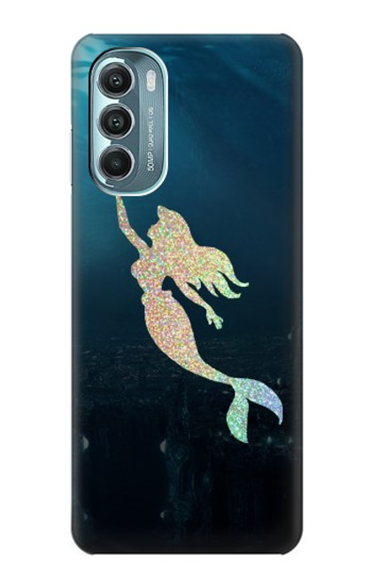 W3250 Mermaid Undersea Hard Case and Leather Flip Case For Motorola Moto G Stylus 5G (2022)