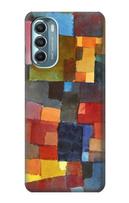 W3341 Paul Klee Raumarchitekturen Hard Case and Leather Flip Case For Motorola Moto G Stylus 5G (2022)