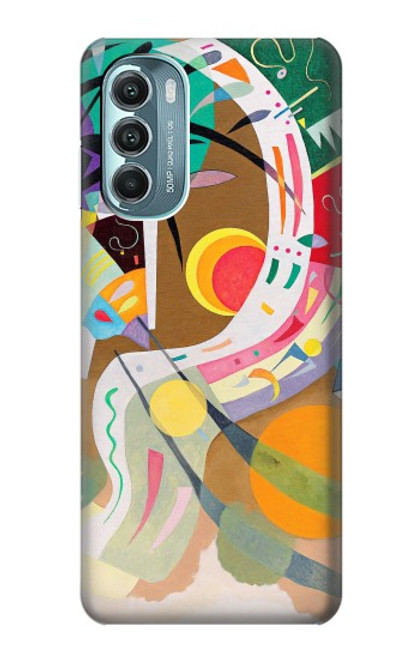 W3346 Vasily Kandinsky Guggenheim Hard Case and Leather Flip Case For Motorola Moto G Stylus 5G (2022)