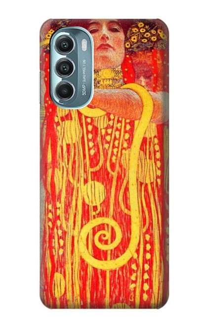 W3352 Gustav Klimt Medicine Hard Case and Leather Flip Case For Motorola Moto G Stylus 5G (2022)