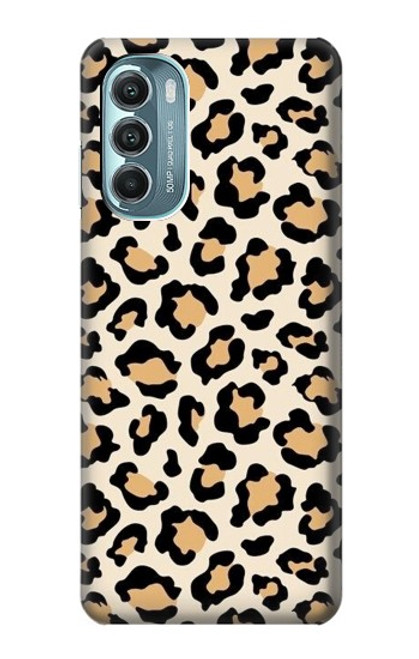 W3374 Fashionable Leopard Seamless Pattern Hard Case and Leather Flip Case For Motorola Moto G Stylus 5G (2022)