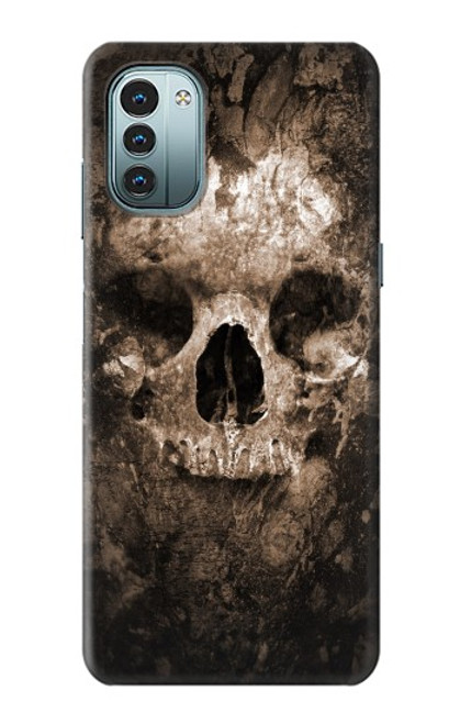W0552 Skull Hard Case and Leather Flip Case For Nokia G11, G21