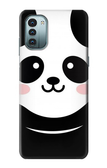 W2662 Cute Panda Cartoon Hard Case and Leather Flip Case For Nokia G11, G21