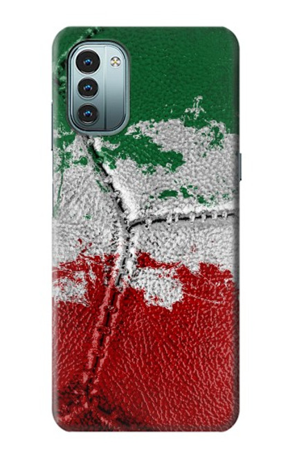 W3318 Italy Flag Vintage Football Graphic Hard Case and Leather Flip Case For Nokia G11, G21