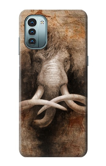 W3427 Mammoth Ancient Cave Art Hard Case and Leather Flip Case For Nokia G11, G21