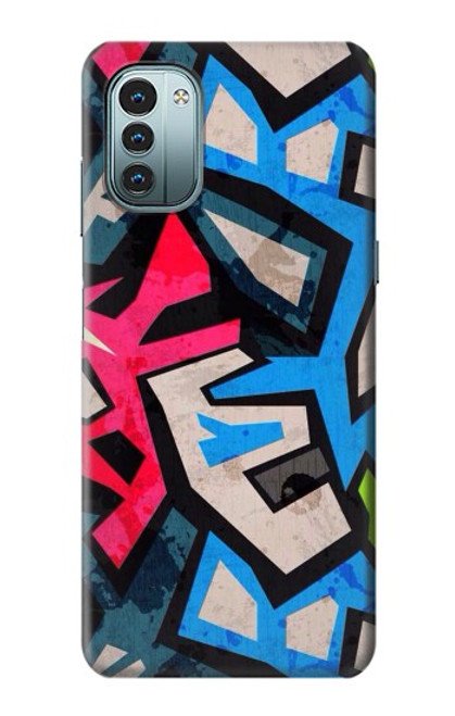 W3445 Graffiti Street Art Hard Case and Leather Flip Case For Nokia G11, G21