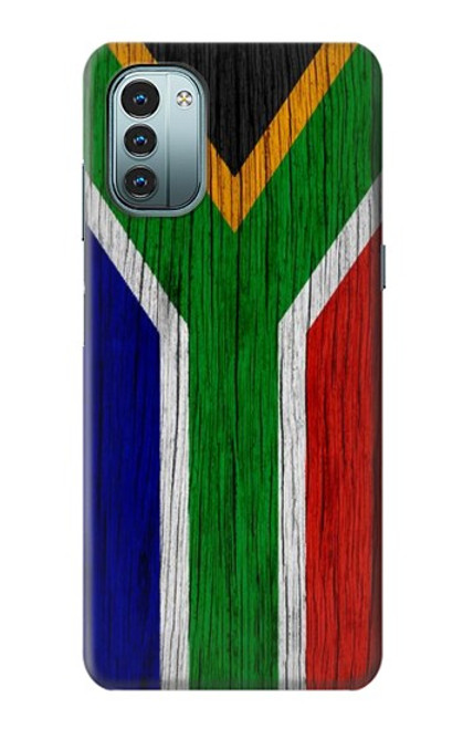 W3464 South Africa Flag Hard Case and Leather Flip Case For Nokia G11, G21
