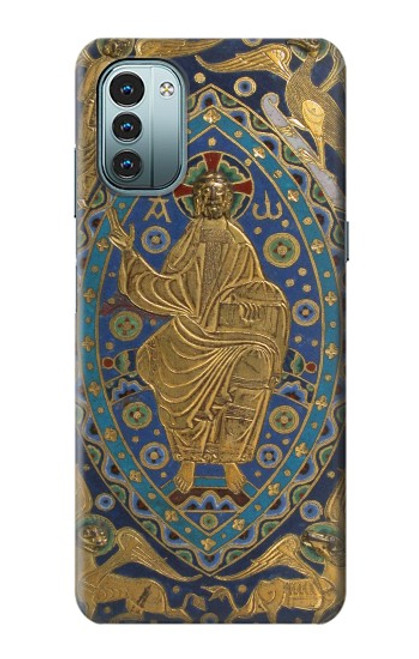 W3620 Book Cover Christ Majesty Hard Case and Leather Flip Case For Nokia G11, G21