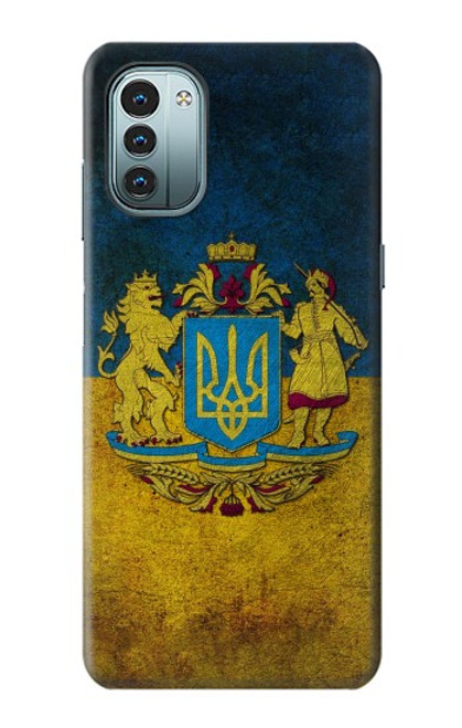 W3858 Ukraine Vintage Flag Hard Case and Leather Flip Case For Nokia G11, G21