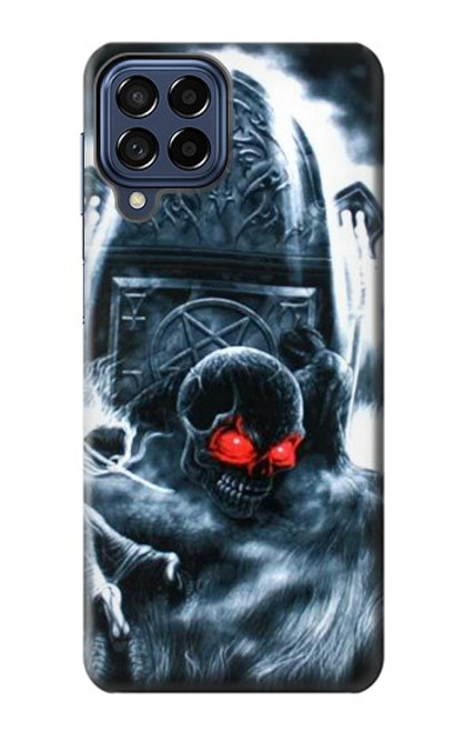 W0297 Zombie Dead Man Hard Case and Leather Flip Case For Samsung Galaxy M53