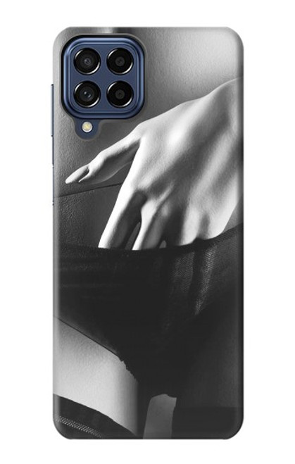 W0547 Sexy Man Hard Case and Leather Flip Case For Samsung Galaxy M53