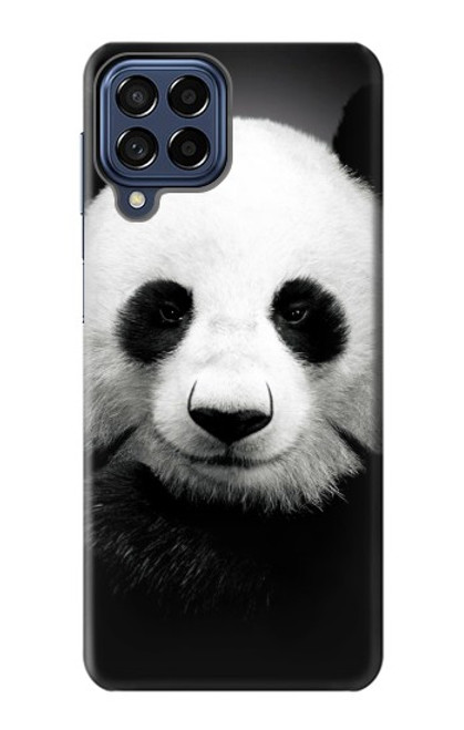 W1072 Panda Bear Hard Case and Leather Flip Case For Samsung Galaxy M53