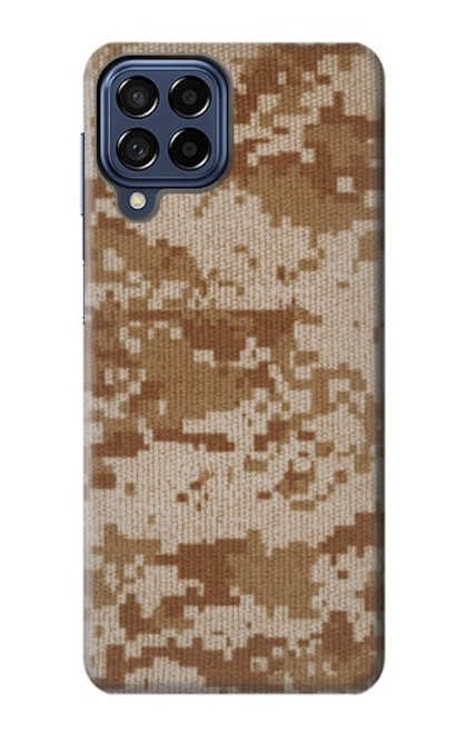 W2939 Desert Digital Camo Camouflage Hard Case and Leather Flip Case For Samsung Galaxy M53